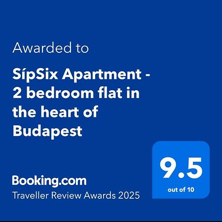 Sipsix Apartment - Modern 2 Bedroom Newly Renovated Flat With Ac In Budapest City Centre Luaran gambar
